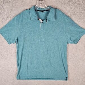 Public Rec Polo Shirt Men's 2XL Stretch‎ Golf Performance Short Sleeve Popover